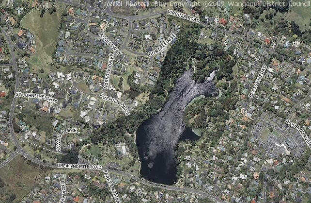 Virginia Lake Location Map Virginia Lake Location Map